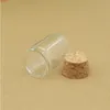 50pcs/lot 22*30mm 5ml Small Glass Vial Bottle Test Tube Cork Stopper Mini Container Jars Tiny glasshigh qualtity