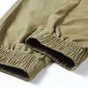 Solid Cargo Pants Men Spring Autumn Military Tactical Male MultiPocket Long Workout Hiking Camping New J220629