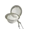 Passoire à thé en maille Infuseur en acier inoxydable Filtre à sachet de thé en métal réutilisable Passoire à thé vert à feuilles mobiles pour tasse théière Teaware yq02916