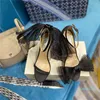 Tasarımcı Yaz Sandal Elbise Ayakkabı Yay kesilmiş Stiletto Topuklu Parti Düğün Gelin Marka Lady Pompalar