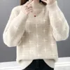 Pullover Women Sweater Long Sleeve Sweaters Velvet Knit Loose Sweater Womens Jumper Plus Size