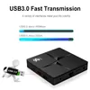 New 4GB RAM 32GB ROM M96 + Android 10.0 TV Box Голосовой Удаленный RK3318 Четыреярный двухъядерный Dual Wi-Fi Умный Media Player VS H96 MAX