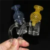 Hot Selling Domeloze Quartz Banger 10mm 14mm Duidelijke verbinding 45 ° 90 ° Quartz Banger DAB-nagel voor DAB RIG