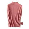 Plus Size Women Sweaters 100% Mink Cashmere Knitting Jumpers for Ladies New Fashion Pullovers 6Colors Standard Clothes 201222