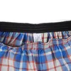 5 Pcs Mens Underwear Boxers Shorts Casual Cotton Sleep Underpants Quality Plaid Loose Comfortable Homewear Asian Size