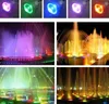 Aluminium Verstelbare RGB LED Onderwater Licht 10W 12V Aquarium Fountain Pool Light IP68 Waterdicht met afstandsbediening