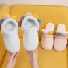 Vrouwen winter huis slippers schattige pluche lage hakken pluizig warme casual schoenen vrouw dames meisjes indoor outdoor slaapkamer bont dia's x1020