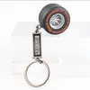 2022 New Detachable Hub Tire Keychain Luxury Unisex Car Keychain Ring Mini F1 Racing Wheel Tire Keychain Luggage Key Charm273x4059687