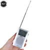 BC-R60 Pocket Radio Antenna Mini AM/FM Rádio de 2 bandas Receptor mundial com o alto-falante portátil de fone de ouvido de 3,5 mm