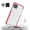 Hybride TPU Transparant Clear Acryl Hard Back Case Colors Shockproof voor iPhone14 13 12Pro 11 Pro XS Max 7 8 Plus