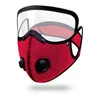 Cappellini da ciclismo Maschere Maschera per il viso Sport all'aria aperta Carbone attivo, Maschera sportiva, Maschera filtro per bicicletta antipolvere1