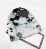 MOQ=1PCS spring winter man fashion hat beanie woman novelty tie dyeing hats blue white man tie-dye W inter warm h at caps pink casual beanies 5color