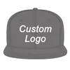 flat brim 3D embroidery printed logo fashion style sport cap snap back tennis golf outdoor tour team custom baseball hat