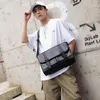Evrak çantaları moda adam deri omuz çantaları yüksek kaliteli erkekler seyahat çantası vintage crossbody messenger çanta1