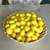 Mini Simulazione Giallo Limone Artificiale Finto Limone Simulazione Plastica Frutta Soggiorno Cucina Decorazione Domestica Tavolo Ornamento
