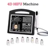 Machine de soins de la peau du visage 3D HIFU lifting du visage machine d'élimination des rides machine à ultrasons focalisés de haute intensité 4D HIFU