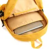 Solid Color Backpack For Women Waterproof Kids Backpack Multi Pocket School Travel Shoulder Backpacks Teenage School Bags