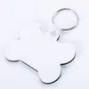 Wholesale Blank Keychain Party Favor Thermal Transfer Sublimation Personality Key Chain Ornament MDF Keychains