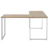 EUA Stock U_Style L-Shape Mobiliário de mesa para casa quarto A35 A37