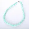 Chokers Fashion Fashion Crystal Opal Beads Beads Ожерелье для женщин натуральный камень Goldstone Малахит тигр.