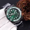 Męskie zegarki 40 mm Automatyczne zegarek mechaniczny ze stali nierdzewnej niebieski czarny ceramiczny szafir zegarek Super Luminous Montre de Luxe