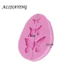 1 stks Sugarcraft Butterfly Silicone Mallen Fondant Mold Cake Decorating Gereedschap Chocoladevormen Bruiloft Decoratie Mold D0101