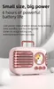 Mini Bluetooth Speaker Cartoon Söt Pet Portable Wireless Speakers Audio Subwoofer med andning Ljusstöd TF SD-kort Vackert förpackat för present