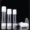 100PCS 15/30 / 50/80 / 100 ml luftfri pump vakuum skrubbflaska toalettartiklar behållare plast dispenser resa kosmetisk F2905Good källighet