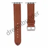 brand designer Watchband For Apple strap iWatch watchbands 41mm 45mm 42mm 38mm 40mm 44mm iwatch 2 3 4 5 6 7 bands Leather Straps Bracelet dggdr