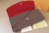 60136 luxury designer wallets High-Quality Women Classic Envelope-style Long Wallet Purse Credit Card With Gift Box qwert