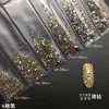 Borsa 1440pcs Rhinestones Flatback Glass Glass Girastones 6 dimensioni SS4 SS16 Colore misto AB Crystal Strass 3D GEMS GEMS DIY Nail Art D2651066