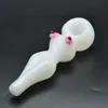 Funny Titty Glass Hand Pipe Sexy Smoking Spoon Pipes Tobacco Water Bongs Bowl Bubbler Dry Herb