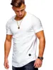 Tops Casual Heren T-shirts Ronde hals Korte Mouw Mannelijke Tees Zomer Mode Mannen Teenshirts Solid Color Slim Fit T-shirts