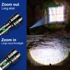 190 Powerful Flashlight 26650 Super High Power Rechargeable Led Flashlights 90 2 Tactical Torch Waterproof Camping Lantern 27873646