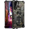 Coques de téléphone camo Slim Armor Camouflage hybride magnétique pour iPhone 13 Pro Max 12 11 XR Samsung S22 S21 Ultra S20 FE Note 20 Moto Xiaomi One Plus LG Google Housse antichoc