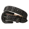 Ceinture en strass occidentale avec boucle amovible, Cowboy, cuir de fille, cristal scintillant, ceintures de luxe pour femmes et hommes, 4803882