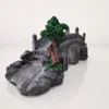 Mr.Tank rium Landscape Bridge Ornament Large Resin Rock Hiding Cave Fish Tank Decorations Y200917