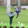 Солнечная энергия Танцующие летающие бабочки порхающие вибрационные летающие колибри летающие птицы украшение для сада и двора забавные игрушки DBC B 11793301