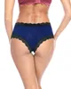 Atraco Mulheres Calcinha Calcinha Corrida Thong Lace G-String Sexy Tanga Briefs Lingerie Nylon Loja Laço Mid Cintura Aconchegante 4 Pack 201112