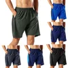 Shorts de Sport pour hommes pour la salle de sport Shorts de course à séchage rapide avec poches zippées entraînement sportif d'été Jogging pantalons courts Ma6