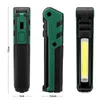 Torches LED Work Light COB Rechargeable with Magnetic Base 270 Degree Rotate Flashlight Inspection Lights for Car Repair Hou