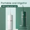 Irrigatori orali 280ML USB ricaricabile IPX7 impermeabile intelligente portatile irrigatore orale 3 modalità detergente dentale filo d'acqua per i denti