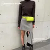 Moda luxos 2021 bolsas de grife mini feminina acolchoada xadrez couro genuíno corrente trançada travesseiro bolsa tiracolo