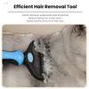 Inventaris Groothandel Huisdier Bont Knoop Cutter Dog Grooming Shedding Tool Kat Haarverwijdering Kam Borstel Dubbelzijdig Pet Producten