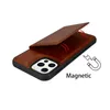 Leather Wallet phone case For Iphone 12 Mini 11 Pro Max XR X XS 8 7 6 Plus Kickstand Feature With Car Slot Cover