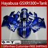 OEM Body + Tanque para Suzuki Hayabusa GSXR 1300CC GSXR-1300 1300 CC 1996 2007 74No.93 GSX-R1300 GSXR1300 96 97 98 99 00 01 GSX R1300 02 03 04 05 06 07 Kit de justo pérola azul