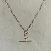 Boheemse vriendschap cadeau kraag sieraden bijoux femme eenvoudige dikke schakels ketting HR hanger T-bar kettingen voor vrouwen kettingen3807945