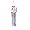 Dreamcatcher Bells Hang Moon star Catcher Dreamcatcher Mode Plume Dream Catcher Pendentif Tenture Murale Chambre Décoration Artisanat HHA3473