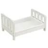 Baby Cribs Born Props Voor Pography Hout Afneembaar Bed Mini Bureau Tafels Achtergrond Accessoires