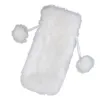 New Christmas Plush Wine Bottle Bags Snowflake Wine Bottle Cover Christmas Gift Bag Home Decoration3057491